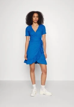 Vero Moda Tall Vmhaya Short Dress - Robe De Jour - Skydiver