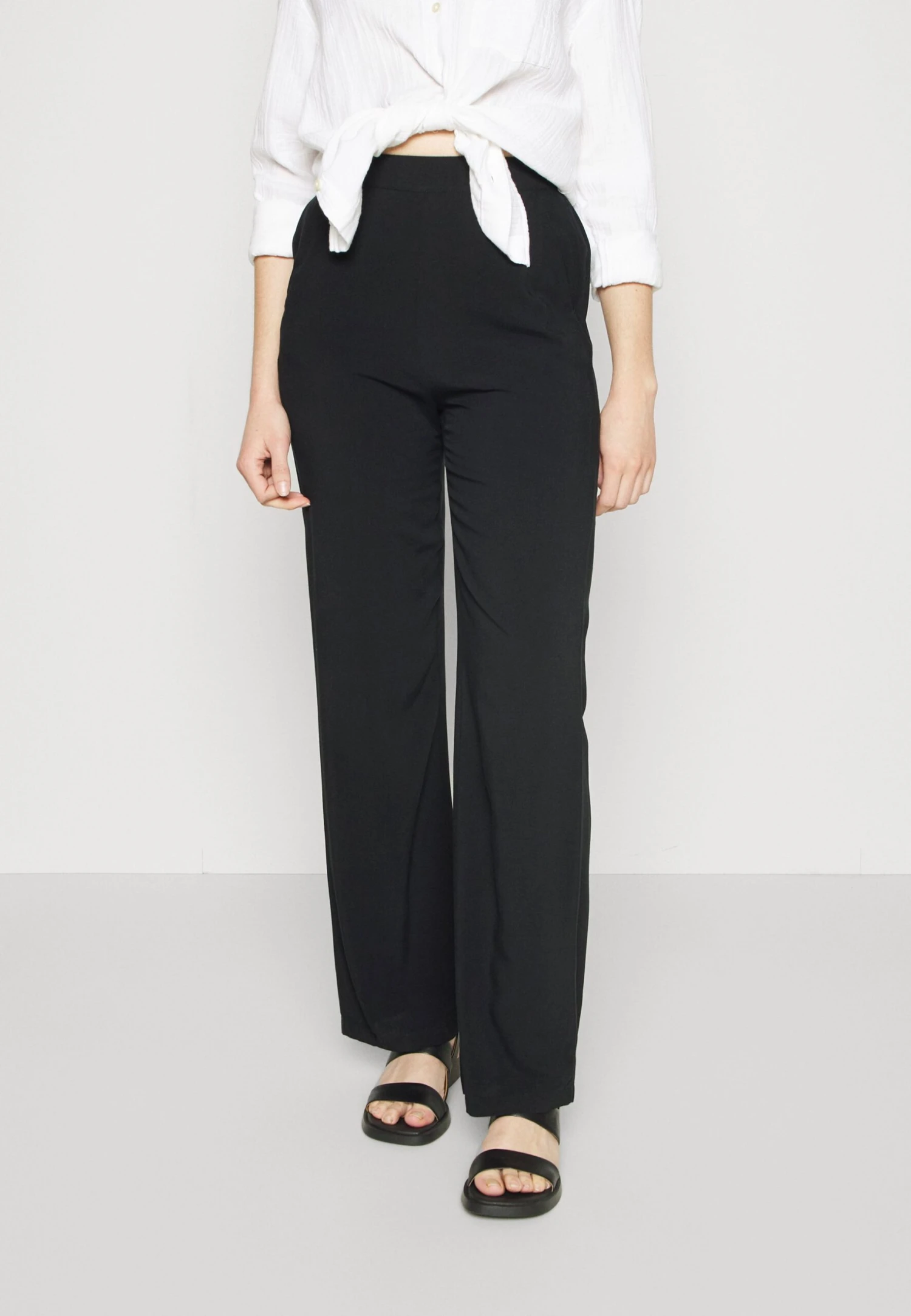 Vero Moda Tall Vmeasy Wide Pants - Pantalon Classique - Black
