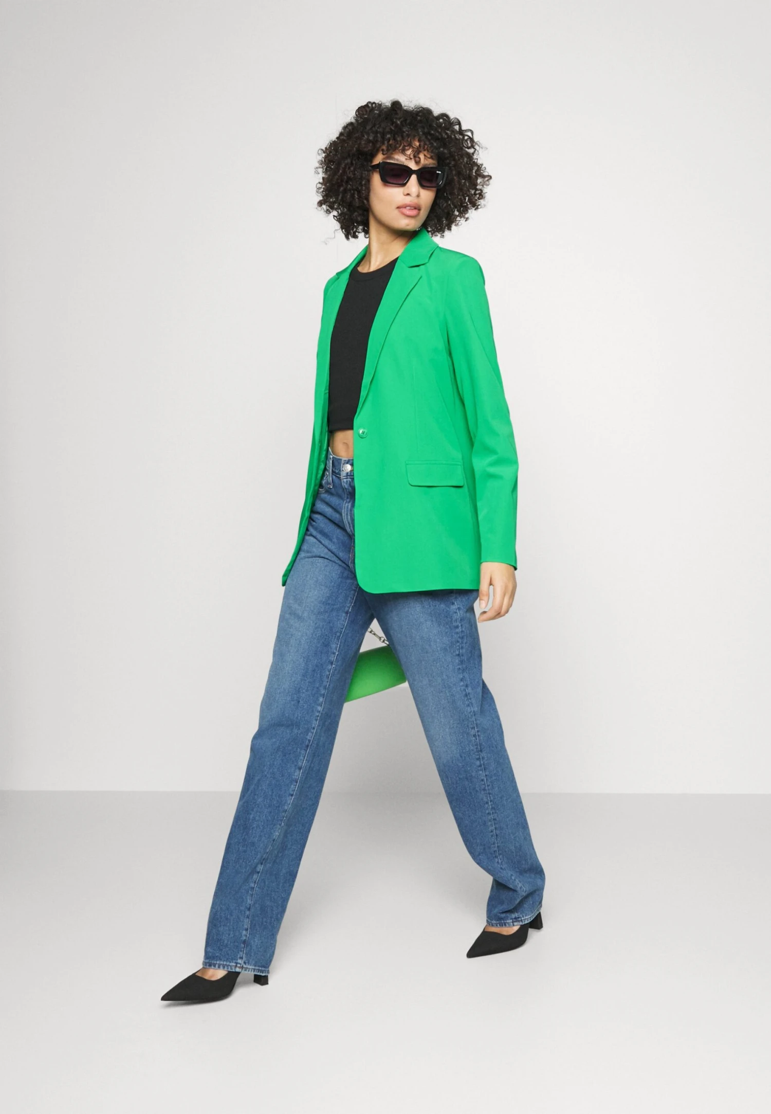 Vero Moda Tall Vmzelda - Blazer - Bright Green – Image 2