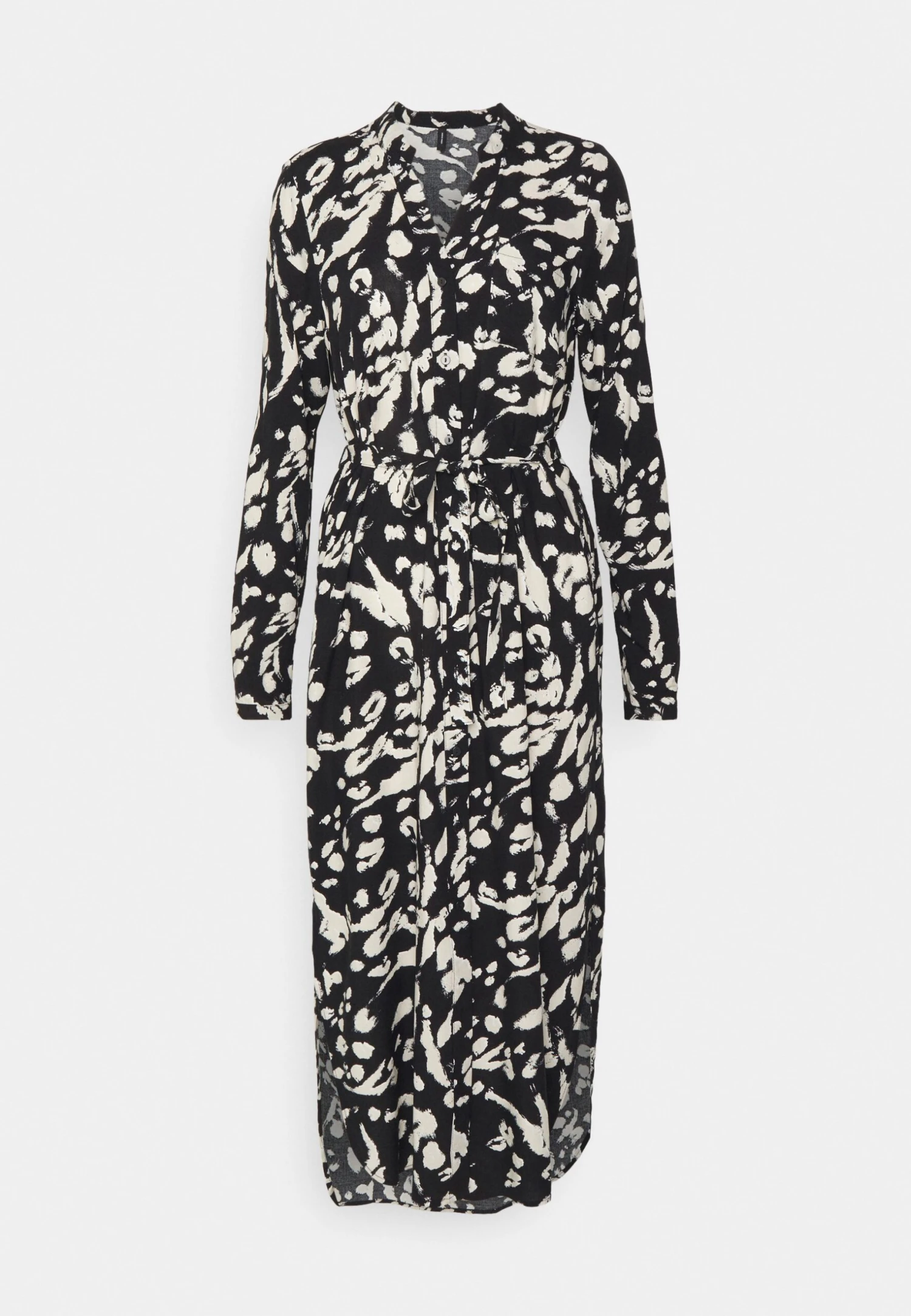 Vero Moda Tall Robe De Jour - Black Aop/Cila – Image 4