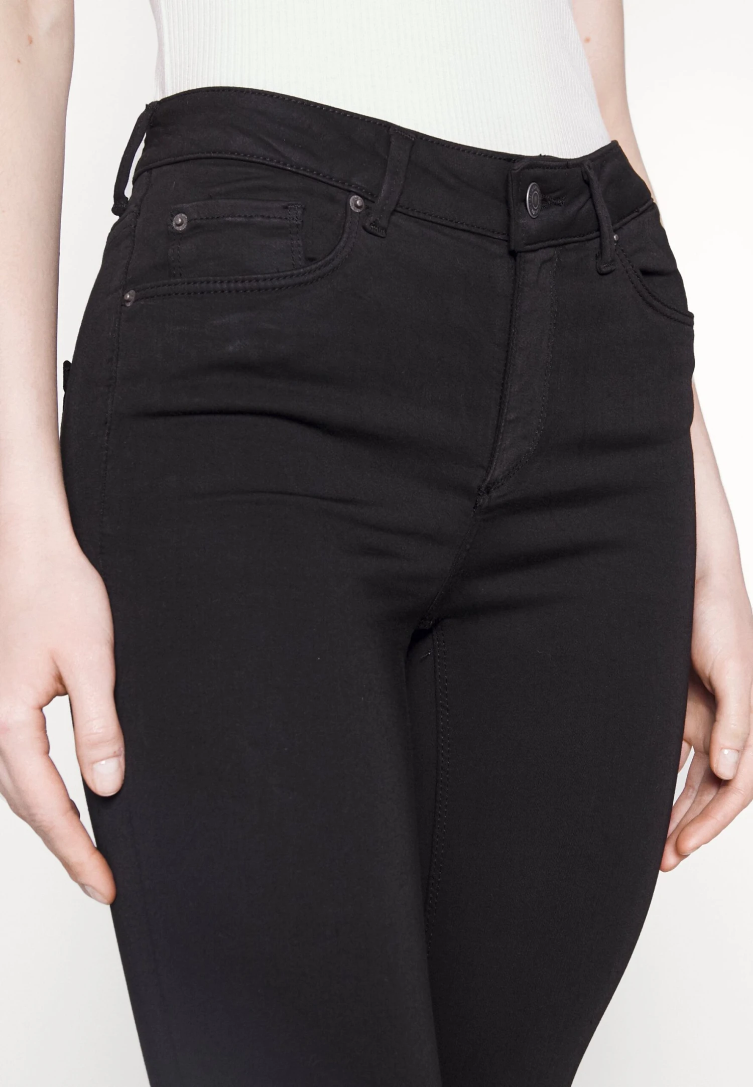 Vero Moda Tall Vmlux Super Jeans Tall - Jeans Skinny - Black – Image 6