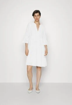 Vero Moda Tall Vmdicthe Embrodery Tunic - Robe De Jour - Snow White