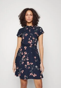 Vero Moda Tall Vmnewhallie S/S Short Dress Exp Tll - Robe De Jour - Night Sky