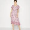 Vero Moda Tall Vmtora Calf Dress - Robe De Jour - Pristine