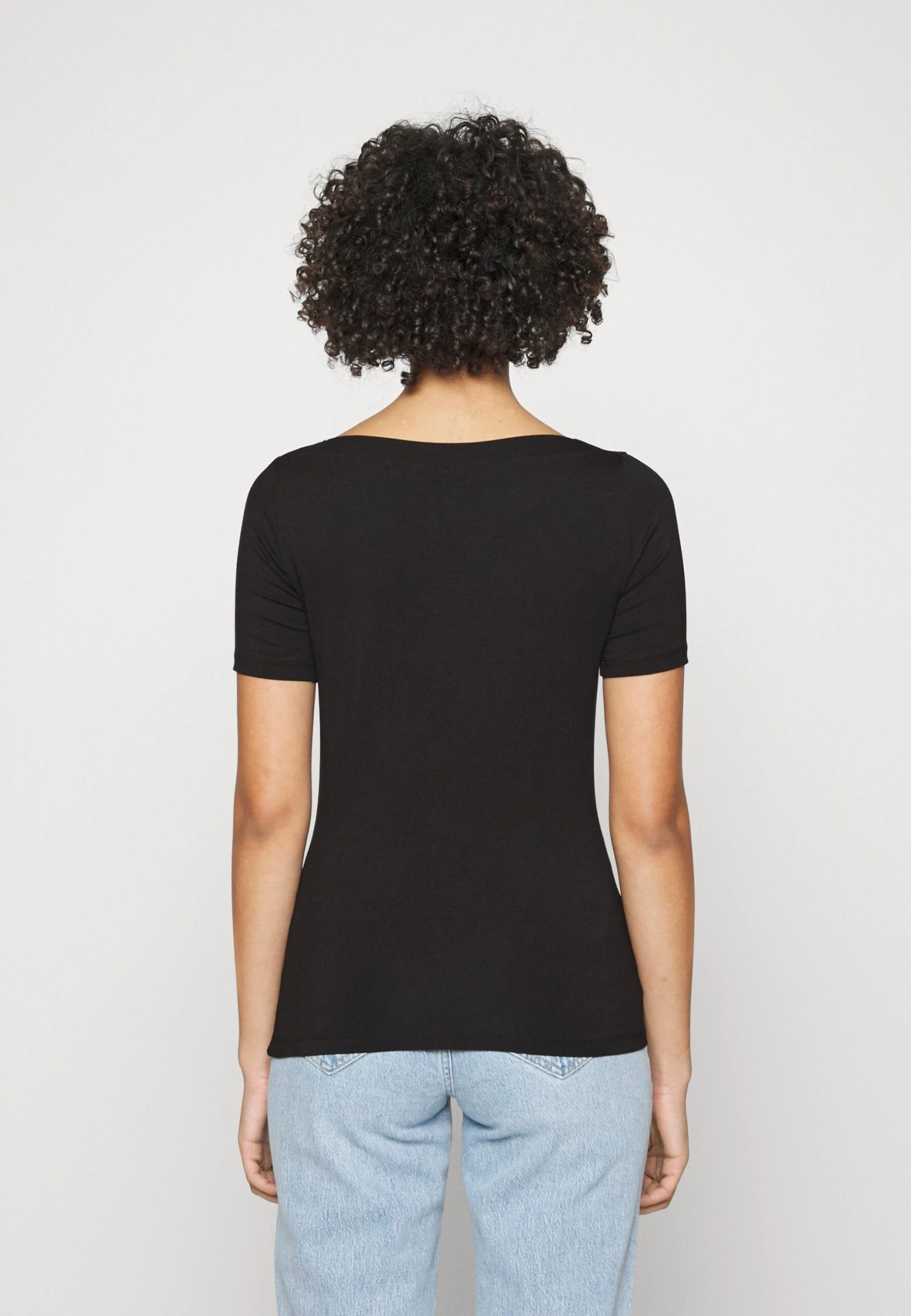 Vero Moda Tall Vmpanda - T-Shirt Basique - Black – Image 3