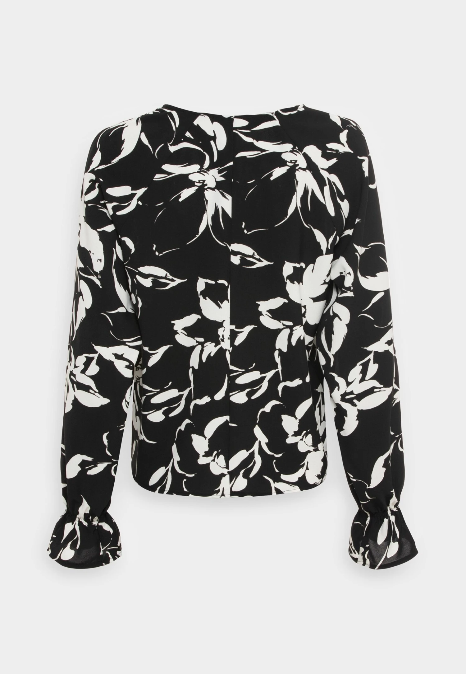 Vero Moda Tall Vmpolliana Inge V Neck - Blouse - Black/Polliana – Image 2