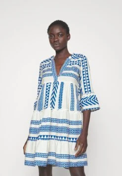 Vero Moda Tall Vmdicthe - Robe De Jour - Birch/Ibiza Skydiver