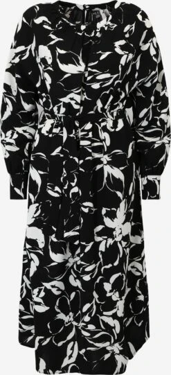 Vero Moda Tall Robes Fluides Robe-chemise Femme Noir