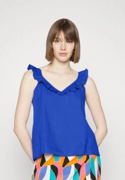 Vero Moda Tall Vmkelly Strap - Blouse - Dazzling Blue