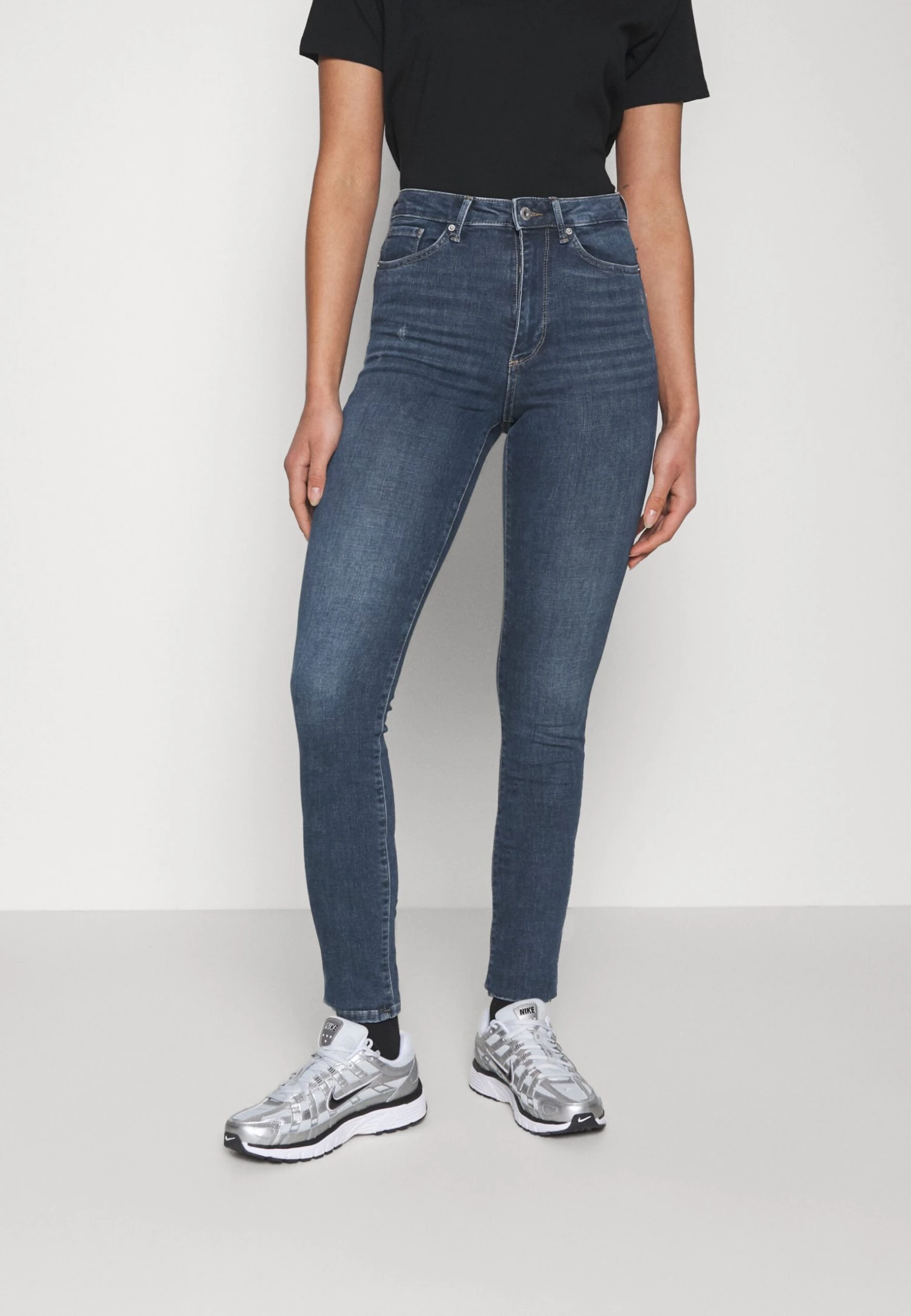 Vero Moda Tall Skinny Jeans - Jeans Skinny - Dark Blue Denim