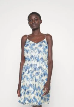 Vero Moda Tall Vmsmilla Singlet Short Dress - Robe De Jour - Dazzling Blue/Julia