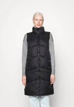 Vero Moda Tall Vmuppsala Waistcoat - Veste Sans Manches - Black