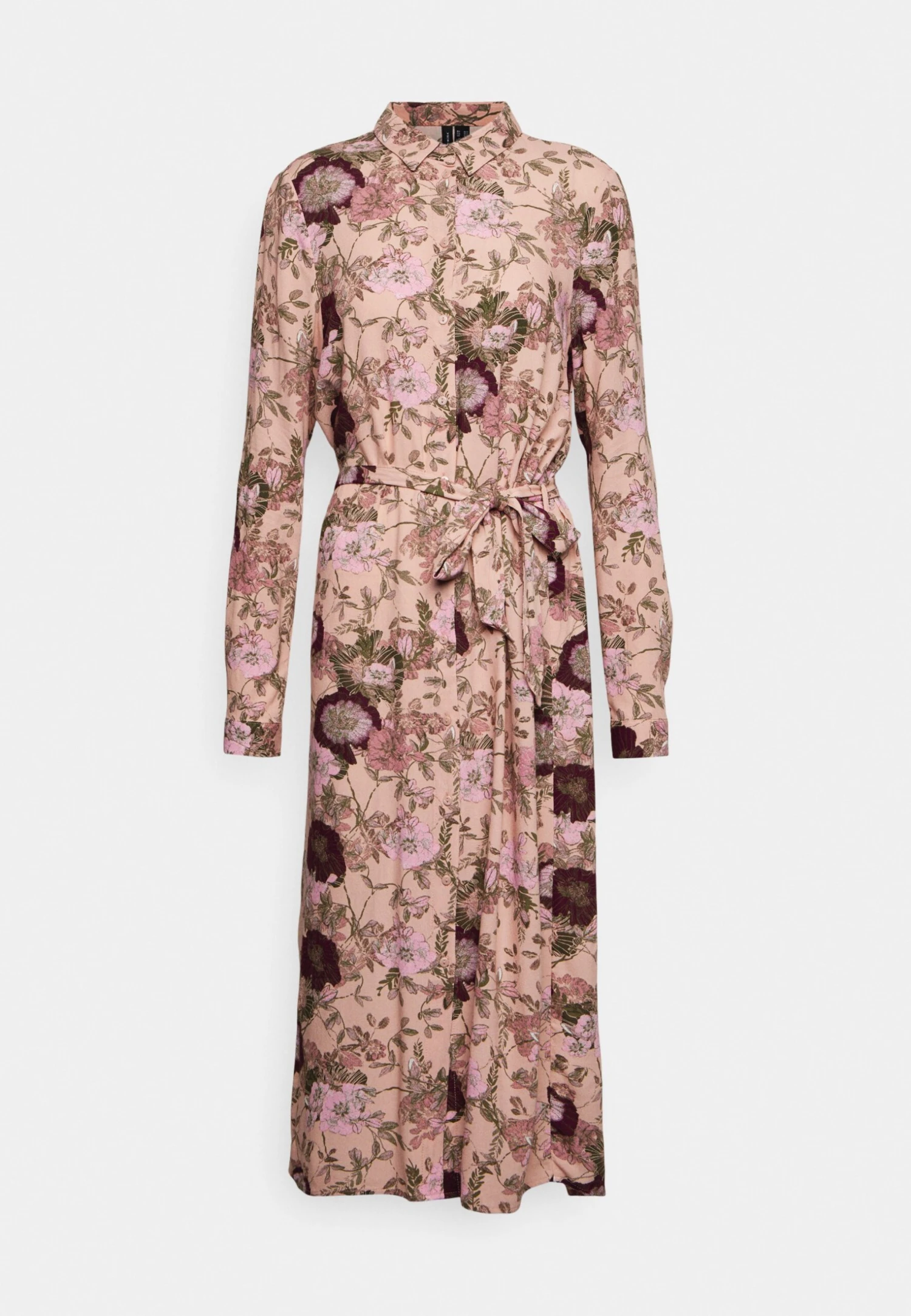 Vero Moda Tall Vmanna Calf Shirt Dress - Robe Chemise - Light Pink – Image 5