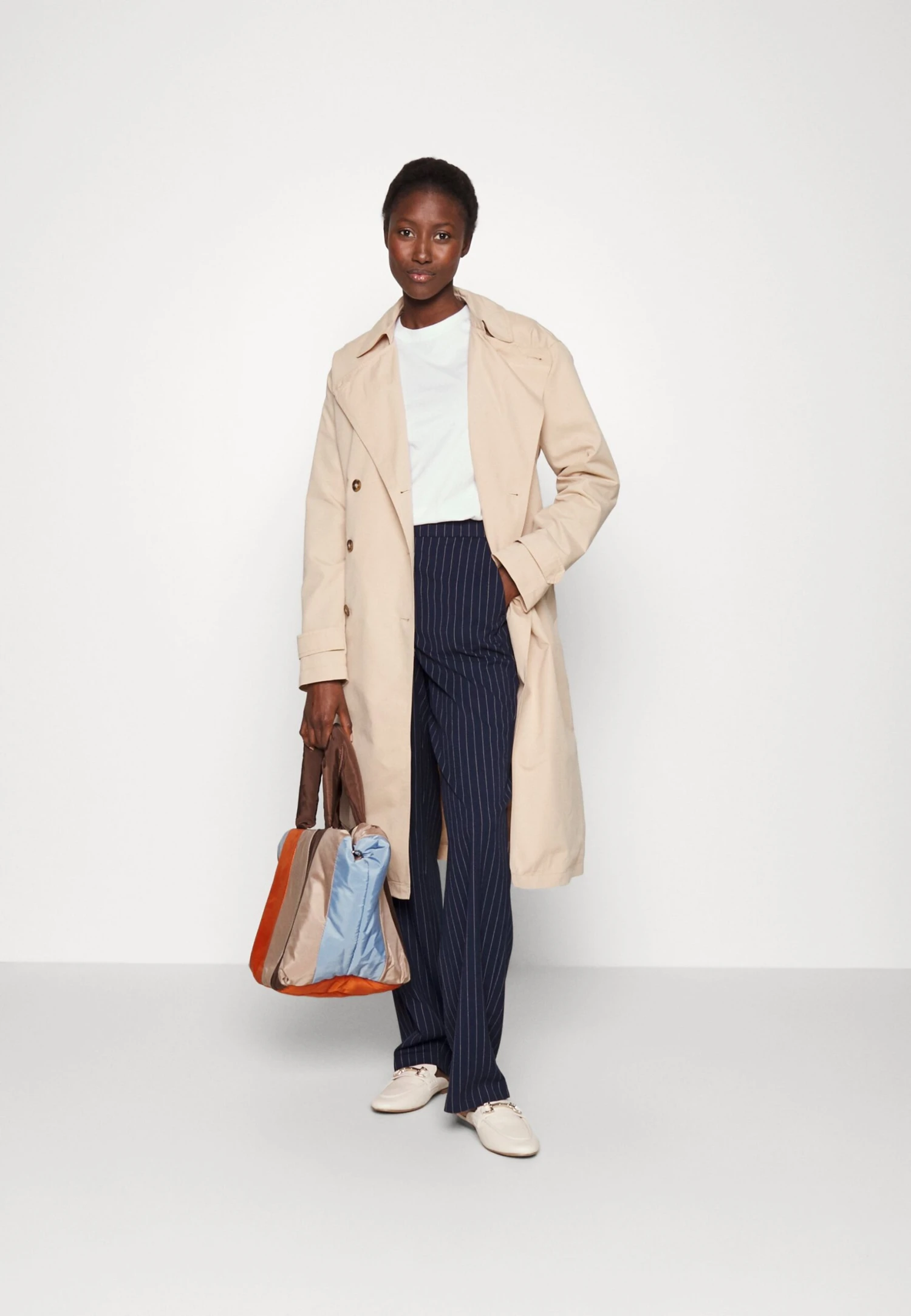 Vero Moda Tall Vmpernillemie - Trench - Irish Cream – Image 2