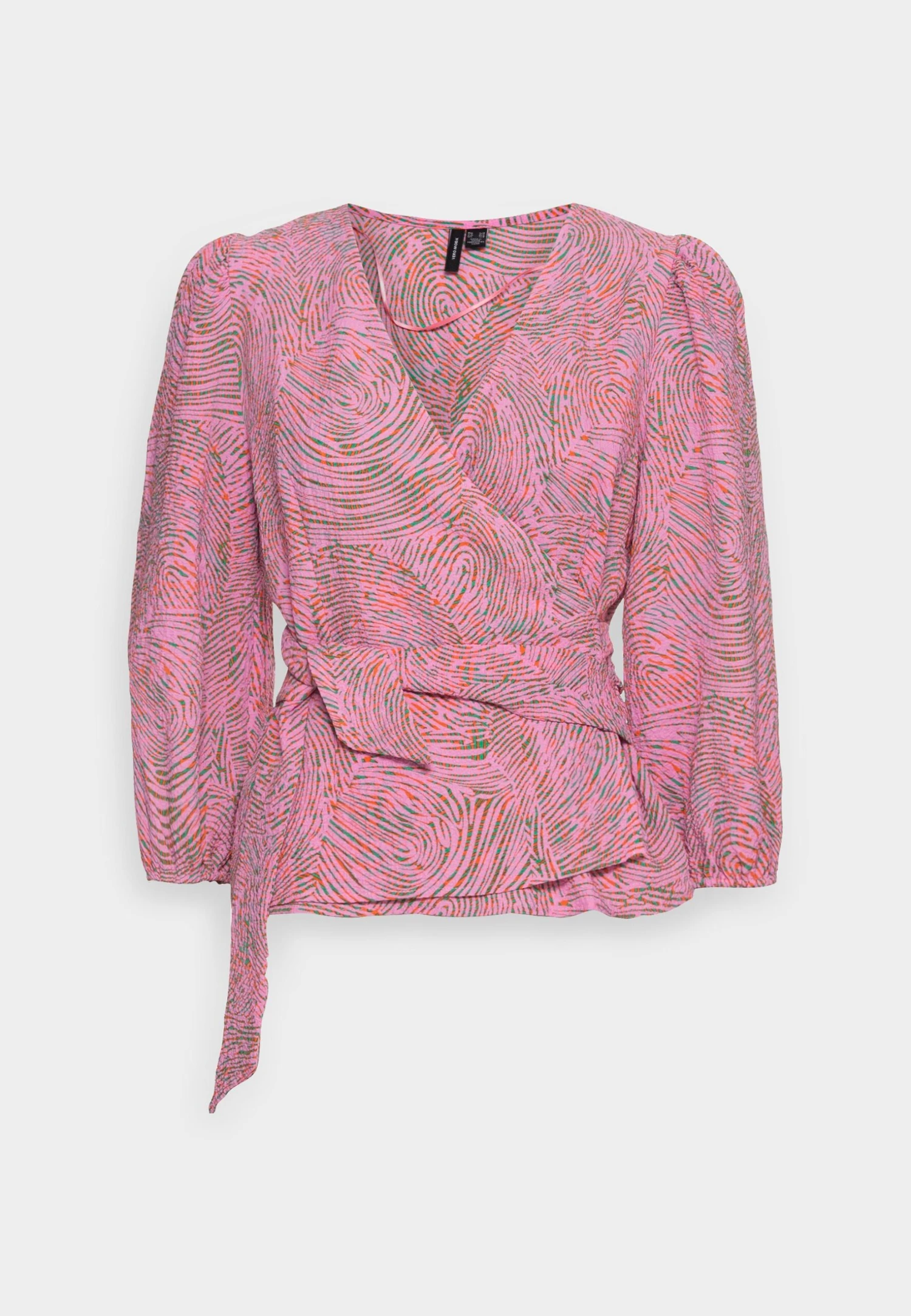 Vero Moda Tall Vmpepper Aya 3/4 Wrap - Blouse - Cyclamen/Pepper