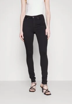 Vero Moda Tall Vmlux Super Jeans Tall - Jeans Skinny - Black