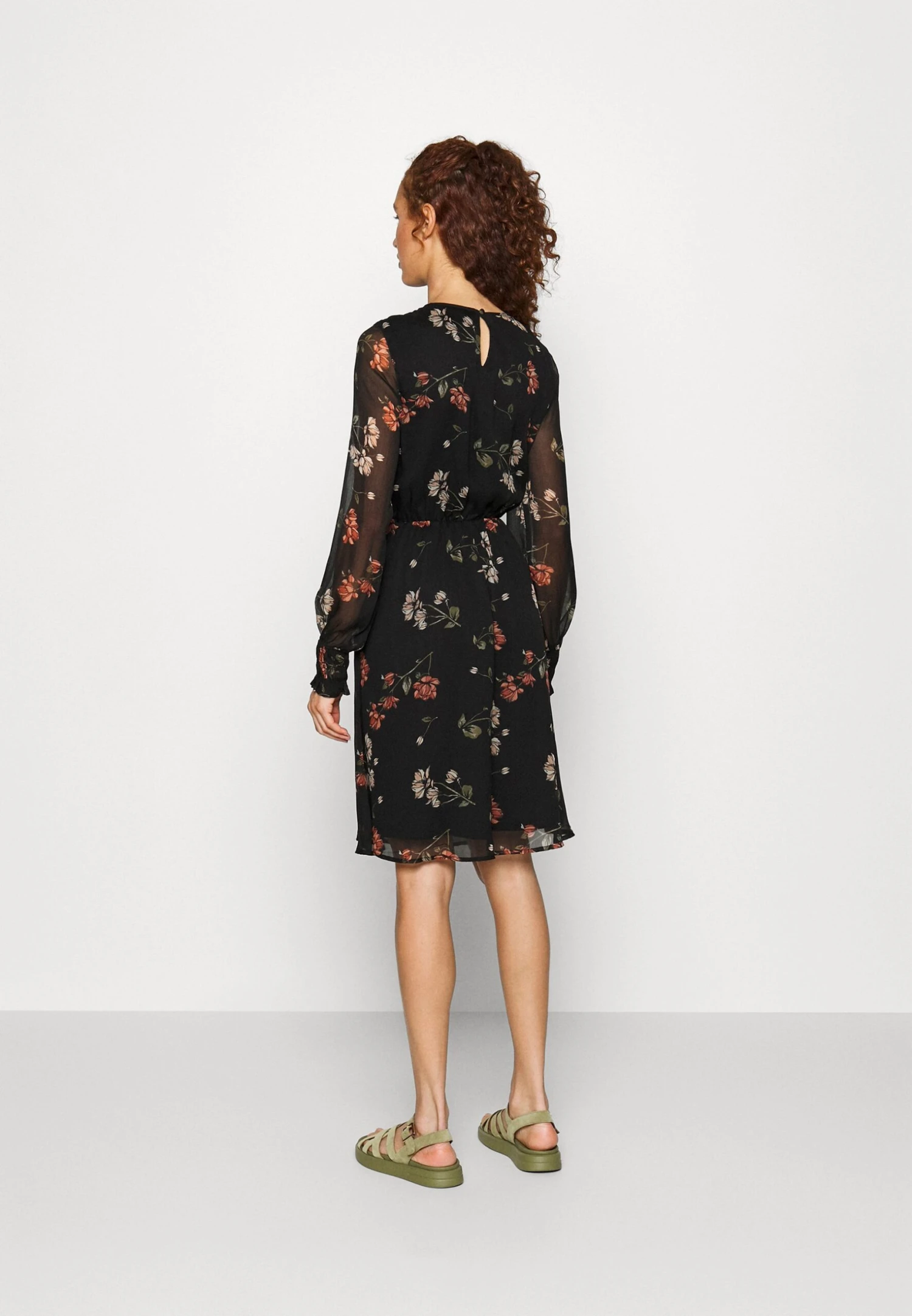 Vero Moda Tall Vmmilla Dress - Robe De Jour - Black – Image 3