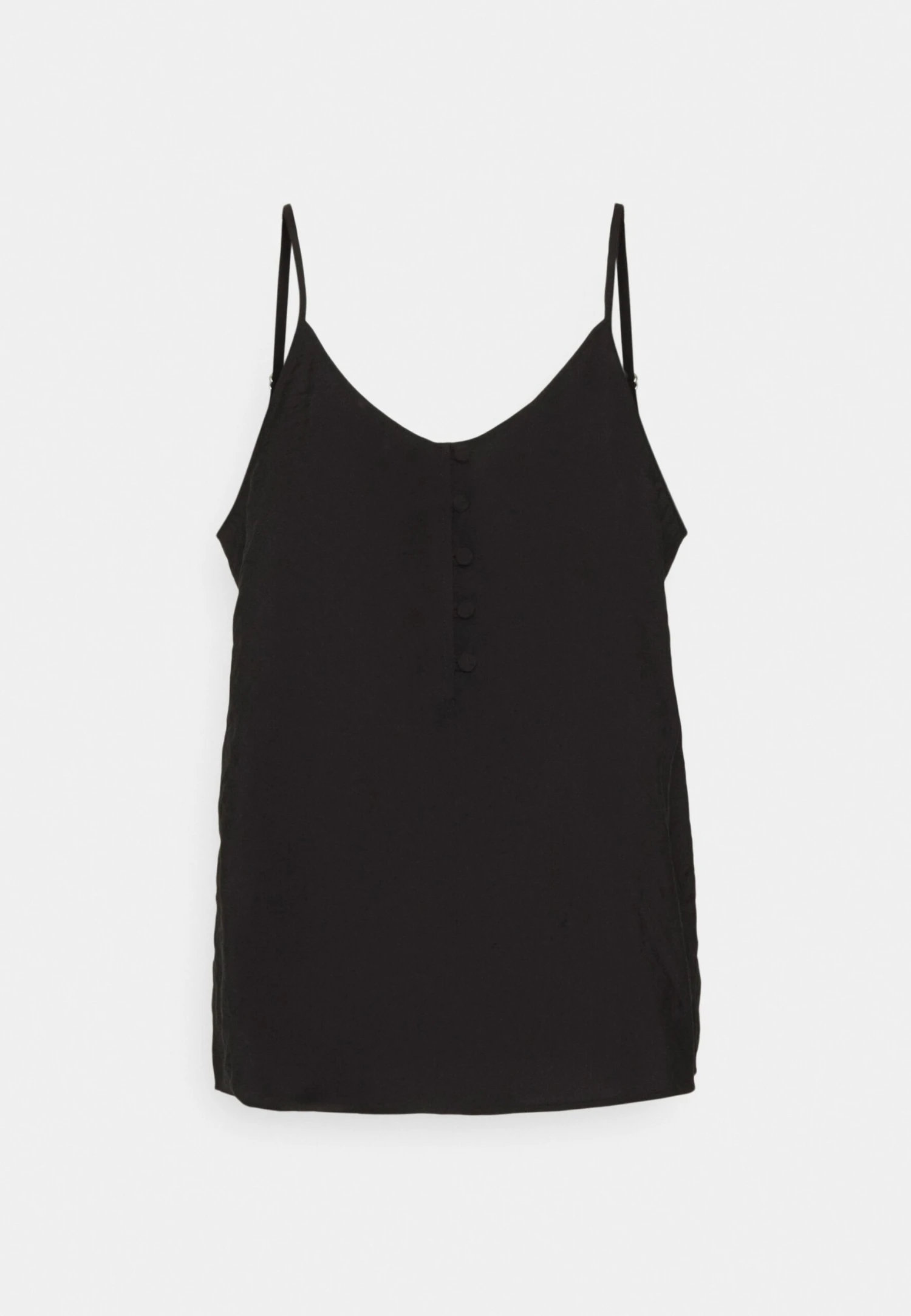 Vero Moda Tall Vmqueeny Singlet Neck Top - Débardeur - Black