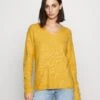 Vero Moda Tall Vmcrewlefile V-Neck - Pullover - Tawny Olive/Melange