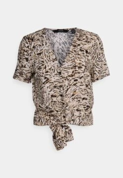 Vero Moda Tall Vmeasy Tie - Blouse - White/Pepper/Amy