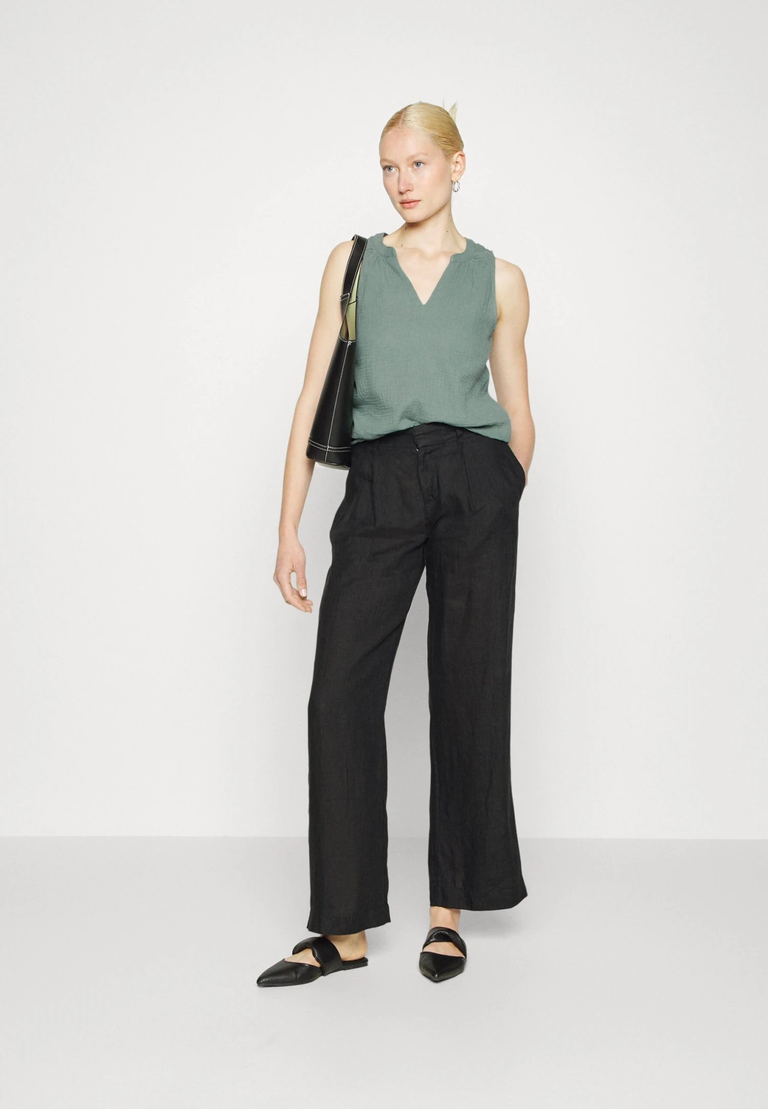 Vero Moda Tall Vmnatali Nia - Débardeur - Laurel Wreath – Image 2