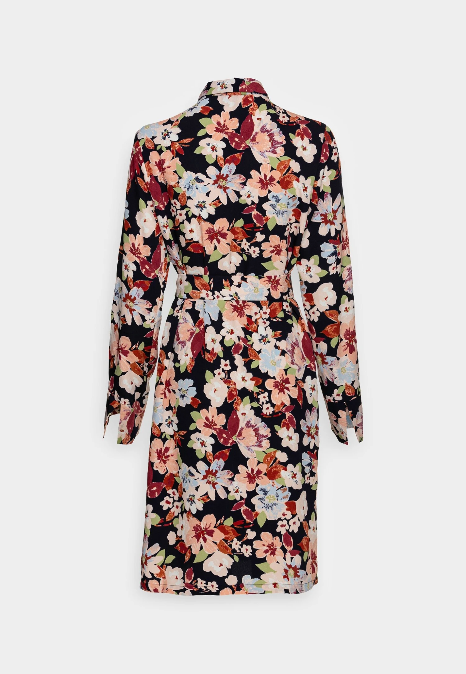 Vero Moda Tall Vmlucia Shirt Dress - Robe Chemise - Navy Blazer/Lala – Image 2