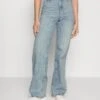 Vero Moda Tall Straight Jeans - Jean Droit - Light Blue Denim