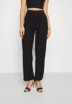 Vero Moda Tall Vmcarmen Wide Pull On Pant Tall - Pantalon Classique - Black