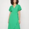 Vero Moda Tall Vmsaki Calf Wrap Dress - Robe De Jour - Bright Green