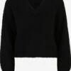 Vero Moda Tall Pulls Maille Fine Pull-over MAYBE Femme Noir