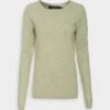 Vero Moda Tall Vmcare Structure O Neck - Pullover - Reseda