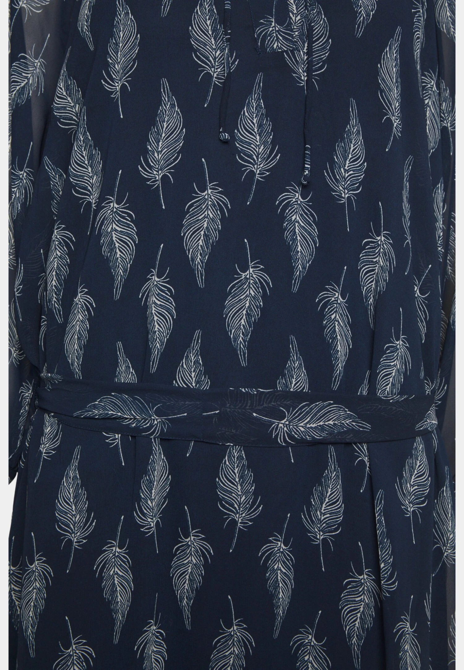 Vero Moda Tall Vmsara Sleeve Dress - Robe Longue - Navy Blazer/Sara – Image 3