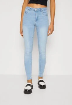 Vero Moda Tall Vmalia Shape - Jeans Skinny - Light Blue Denim