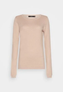 Vero Moda Tall Vmcare Structure O Neck - Pullover - Misty Rose