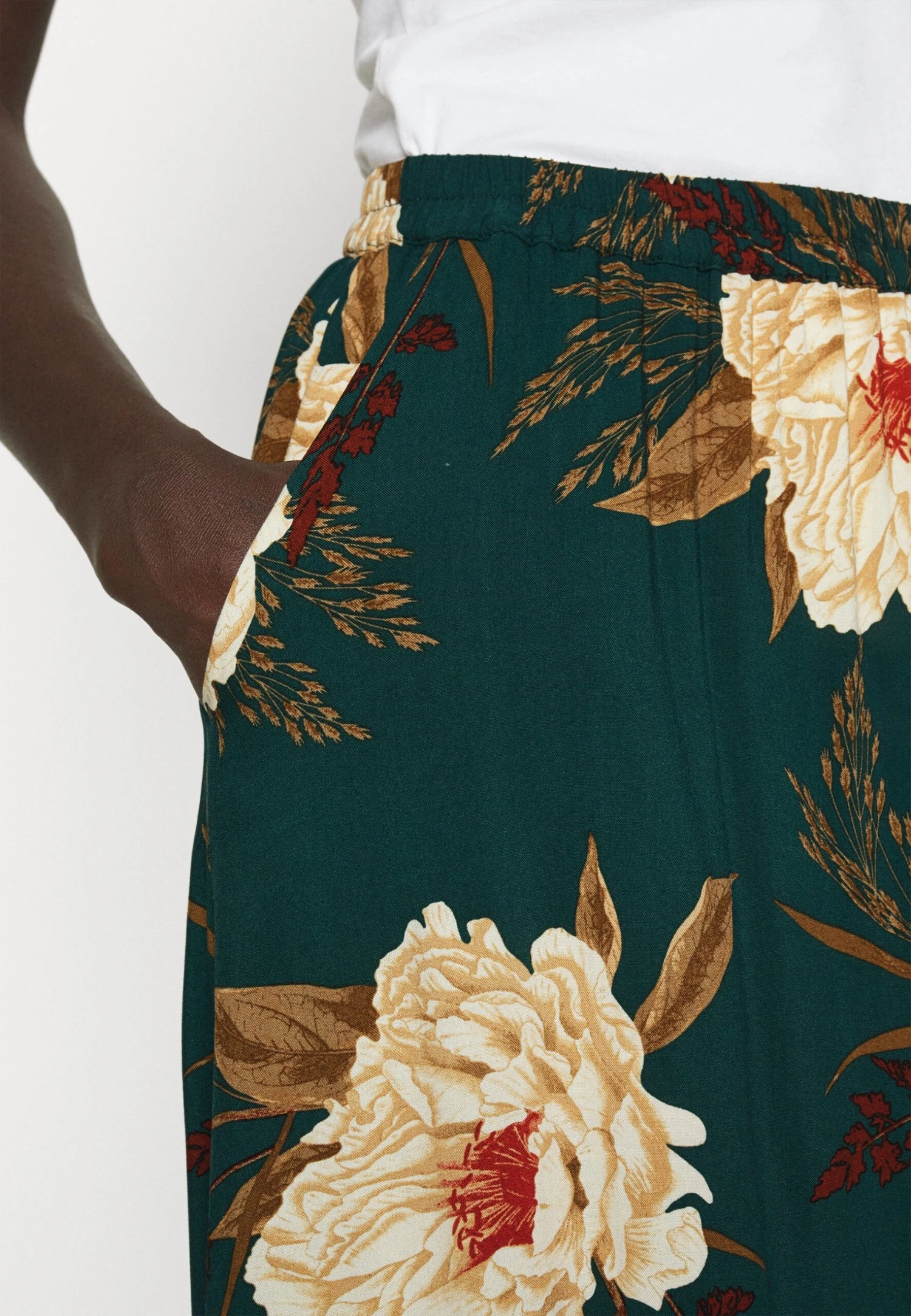 Vero Moda Tall Vmeasy Skirt - Jupe Longue - Ponderosa Pine/Camille – Image 5