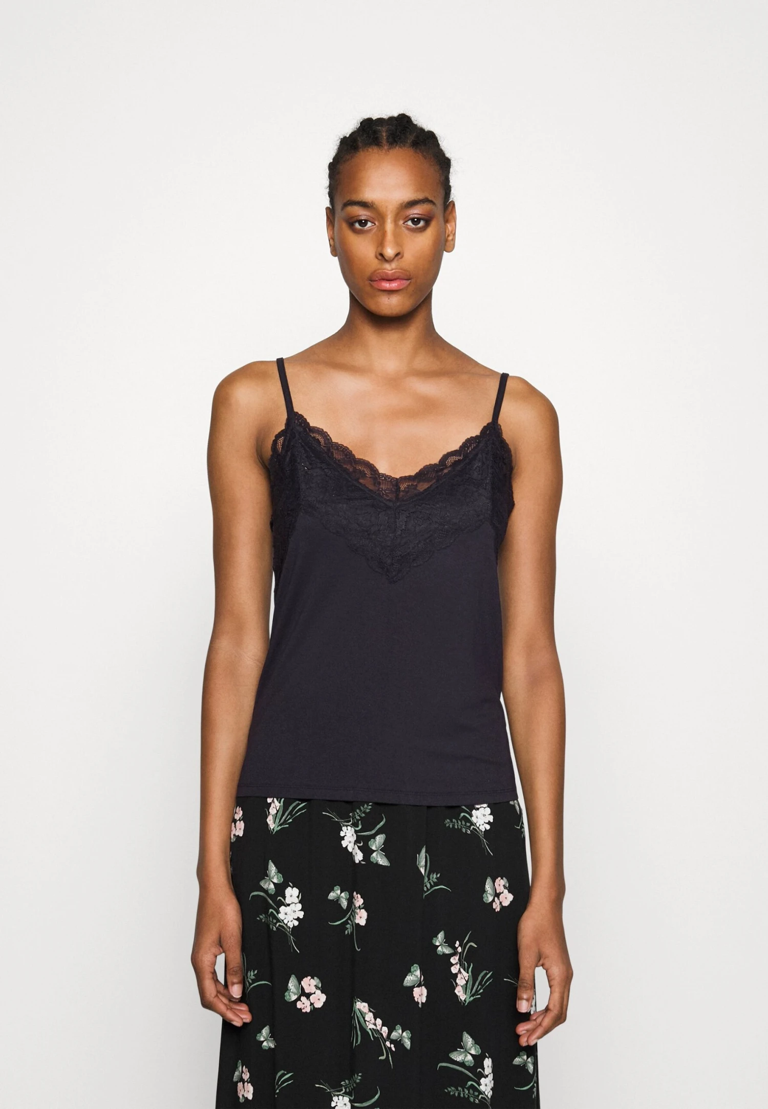 Vero Moda Tall Vmamanda - Débardeur - Black