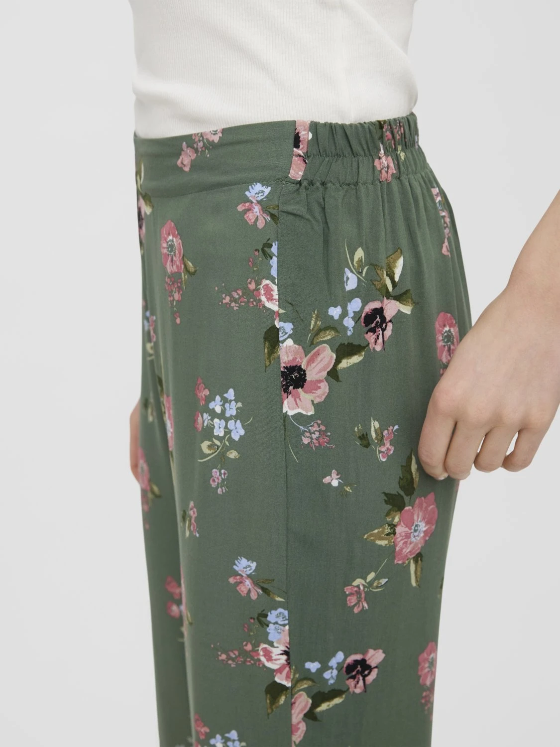 Vero Moda Tall Vmeasy Wide Pants - Pantalon Classique - Laurel Wreath/Freya – Image 4