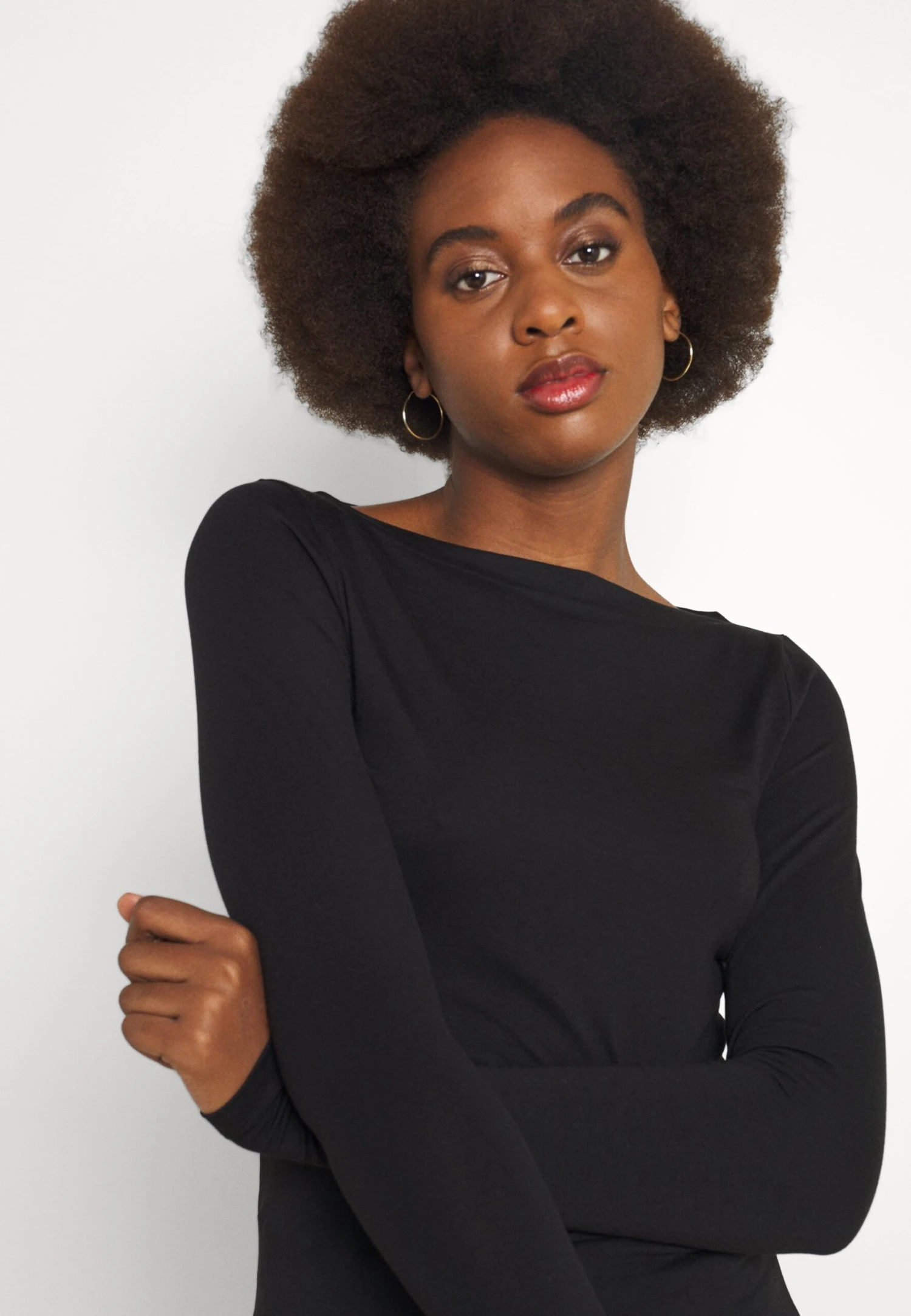 Vero Moda Tall Vmpanda - T-Shirt À Manches Longues - Black – Image 4