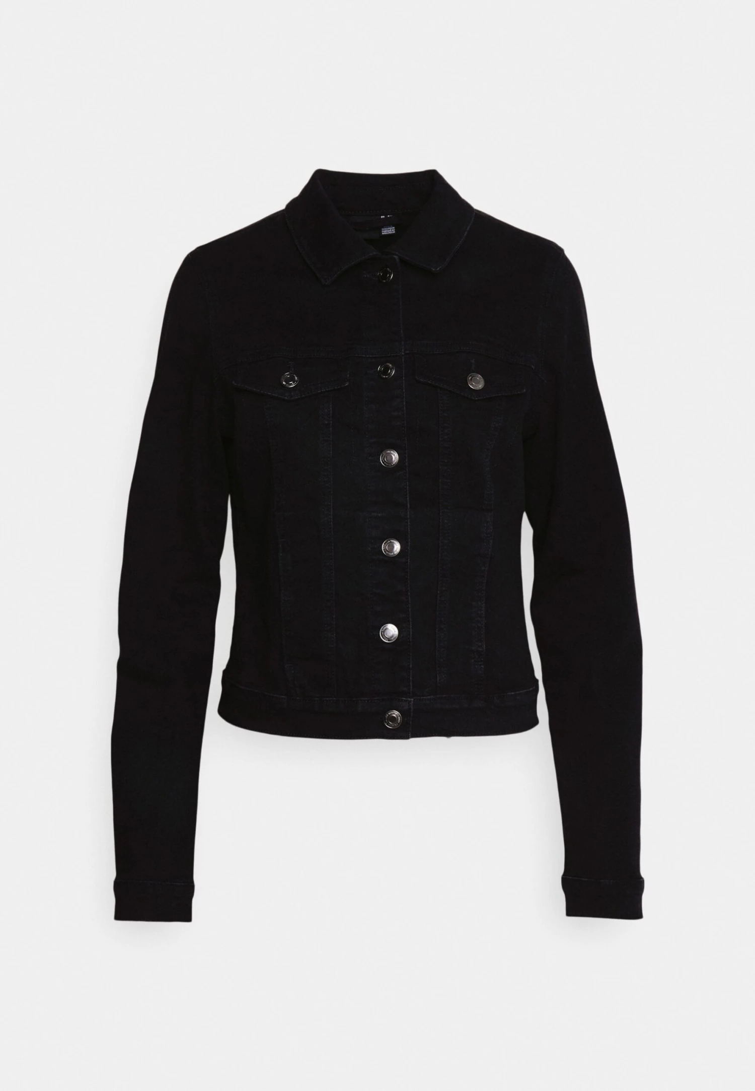 Vero Moda Tall Vmluna Slim Jacket Mix - Veste En Jean - Black – Image 4