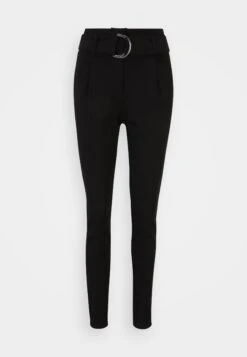 Vero Moda Tall Vmbailey Paperbag Belt Pants - Pantalon Classique - Black