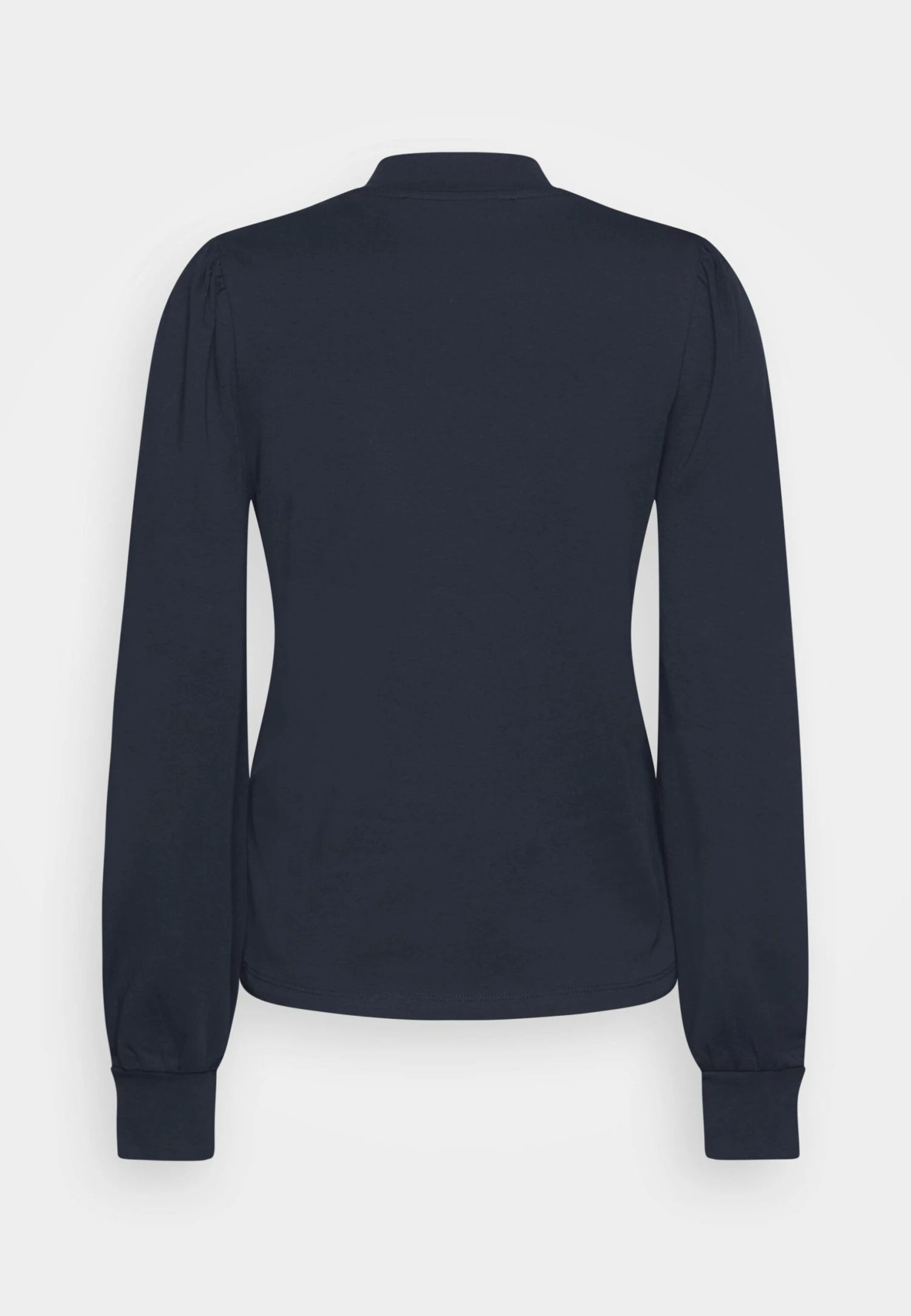 Vero Moda Tall Vmlianna Button Top - T-Shirt À Manches Longues - Navy Blazer – Image 2