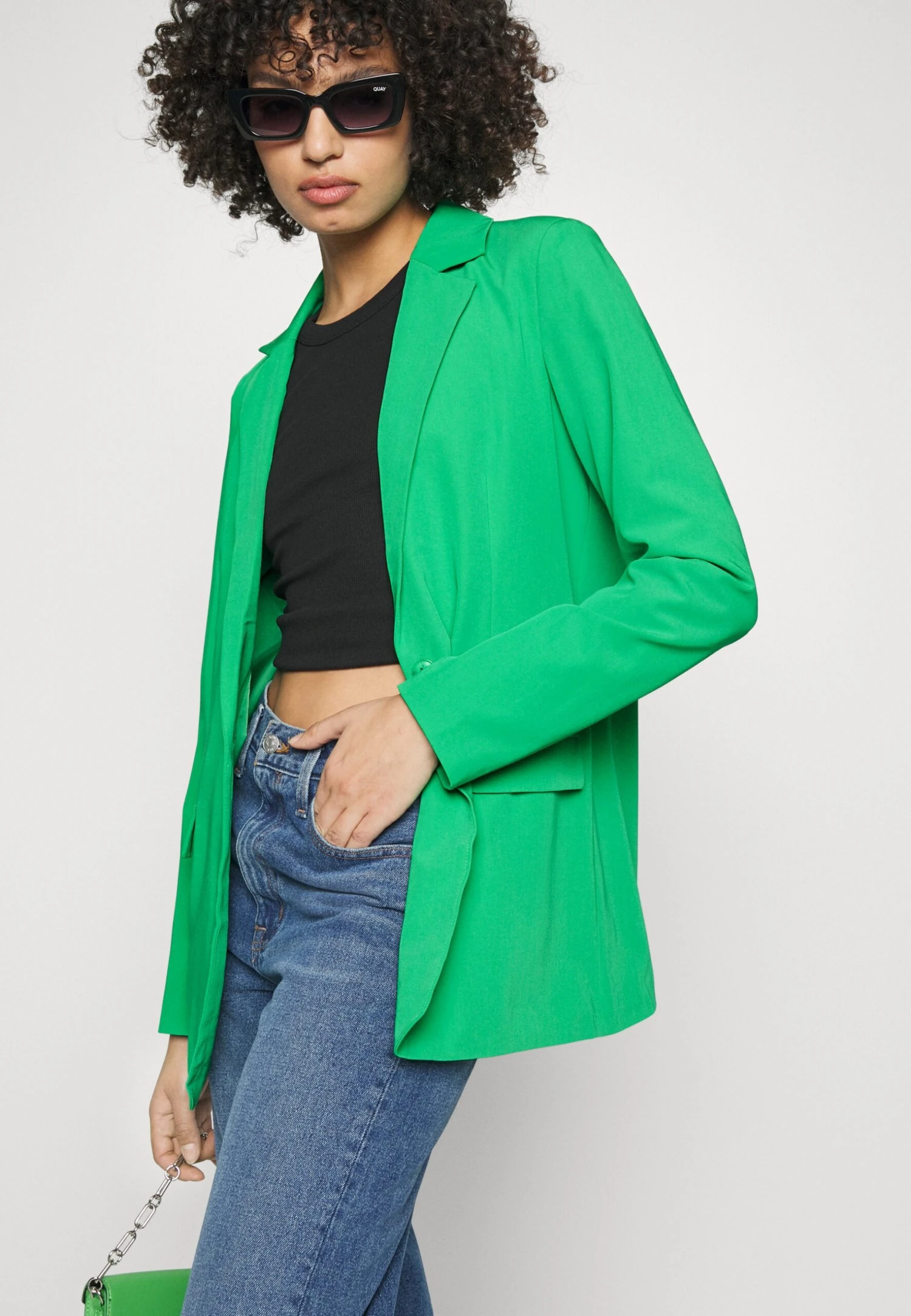 Vero Moda Tall Vmzelda - Blazer - Bright Green – Image 4