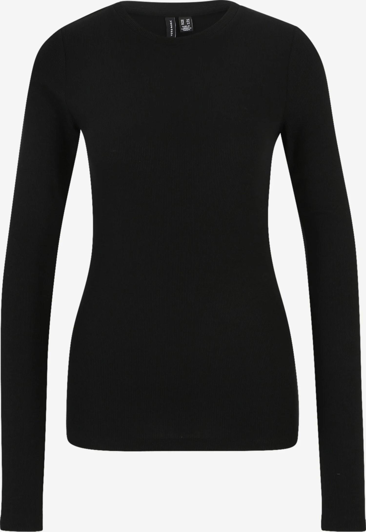 Vero Moda Tall T-shirts à Manches Longues T-shirt ROMA Femme Noir