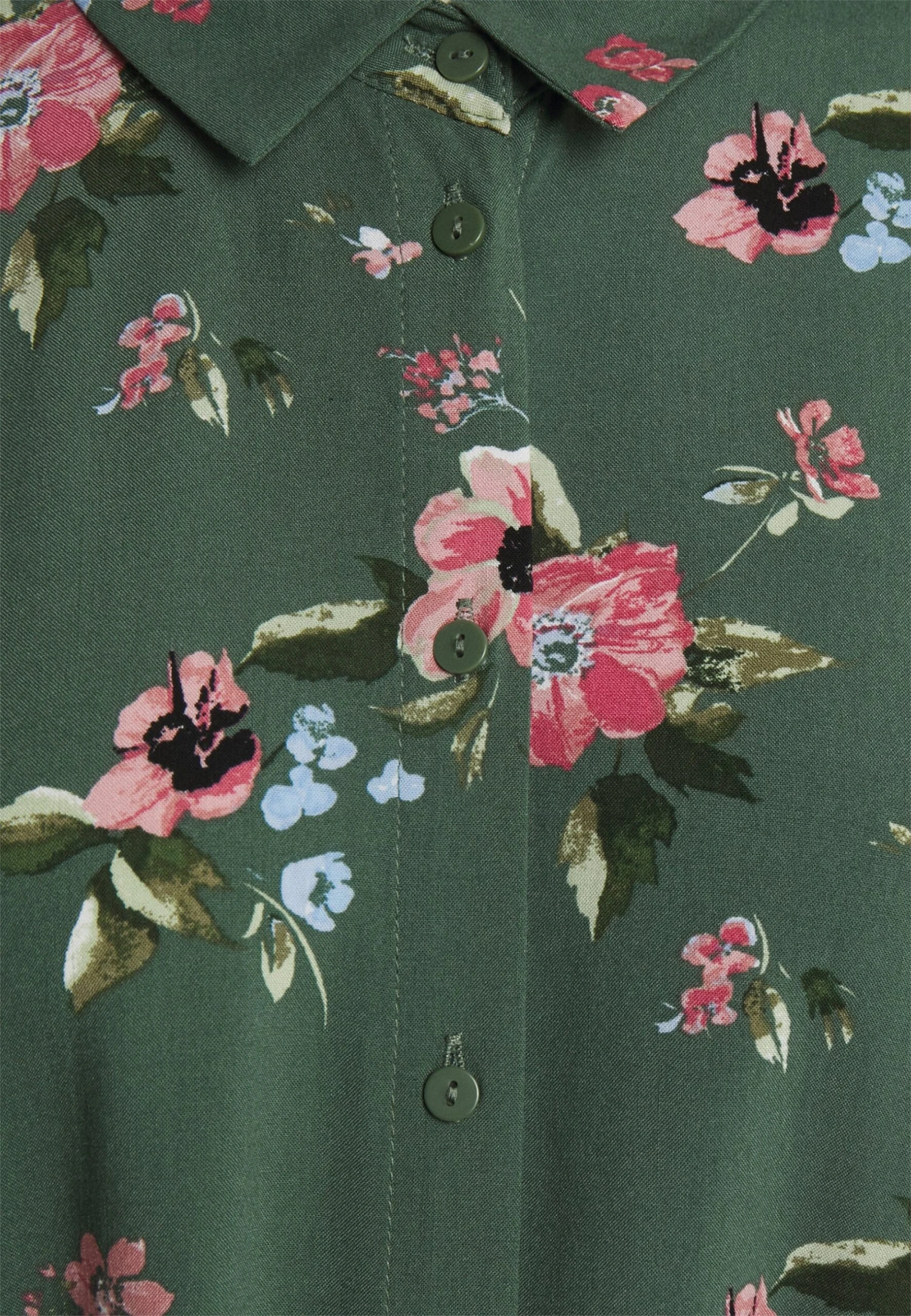 Vero Moda Tall Vmeasy Long - Robe Chemise - Laurel Wreath – Image 3