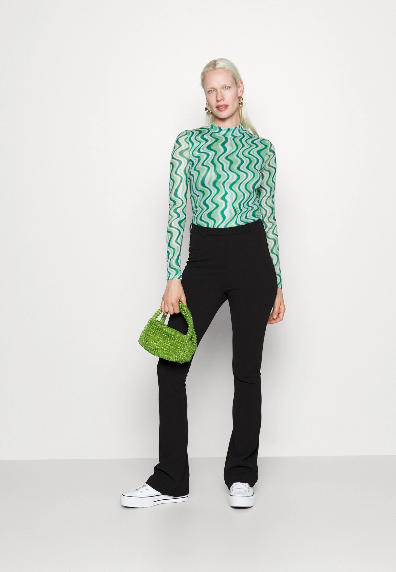 Vero Moda Tall Vmamira Flared Pant - Pantalon Classique - Black – Image 2