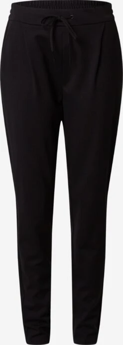 Vero Moda Tall Pantalons En Toile Regular Pantalon Eva Femme Noir