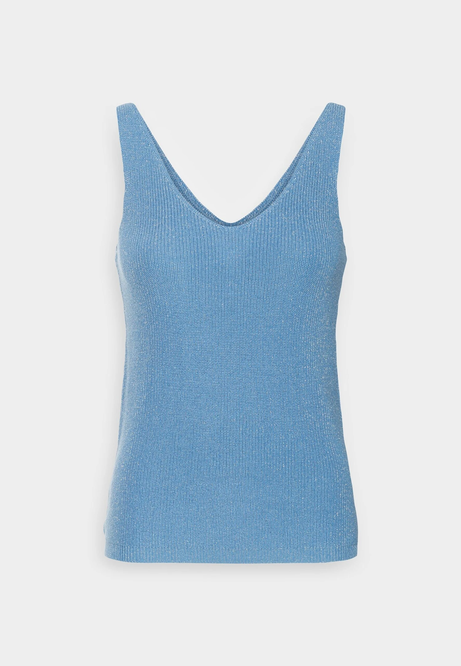 Vero Moda Tall Vmnewlex Top - Débardeur - Little Boy Blue/ Silver-Coloured