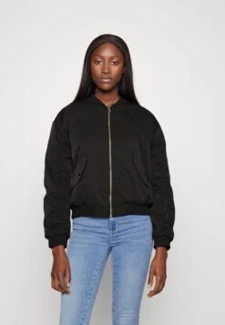 Vero Moda Tall Vmalexa Short Jacket - Blouson Bomber - Black