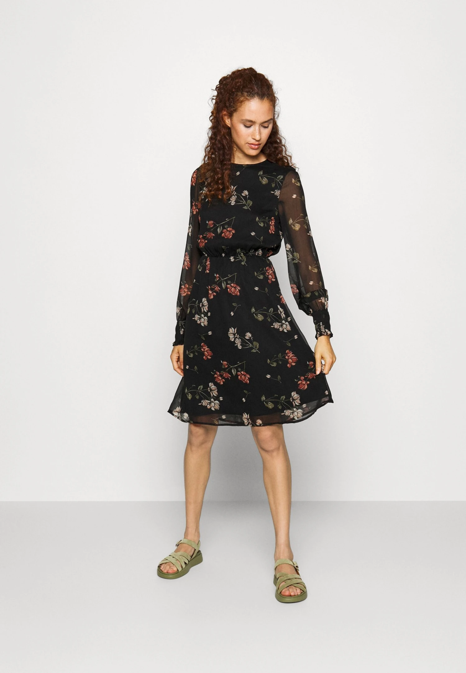 Vero Moda Tall Vmmilla Dress - Robe De Jour - Black – Image 2