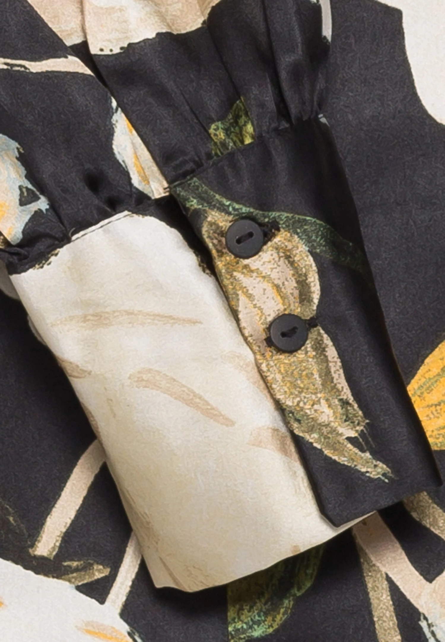 Vero Moda Tall Vmrenee Noa Tie - Blouse - Black/Renee – Image 3